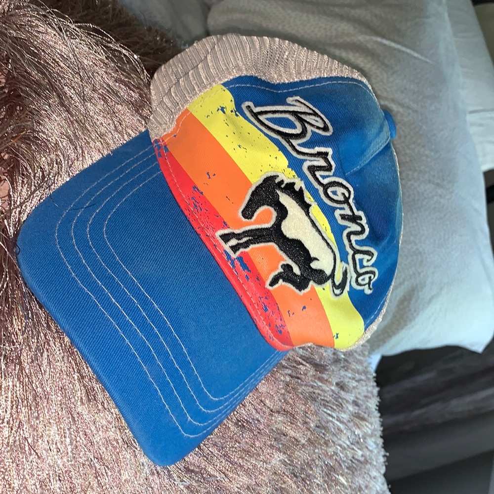 Multi Color Bronco Hat
